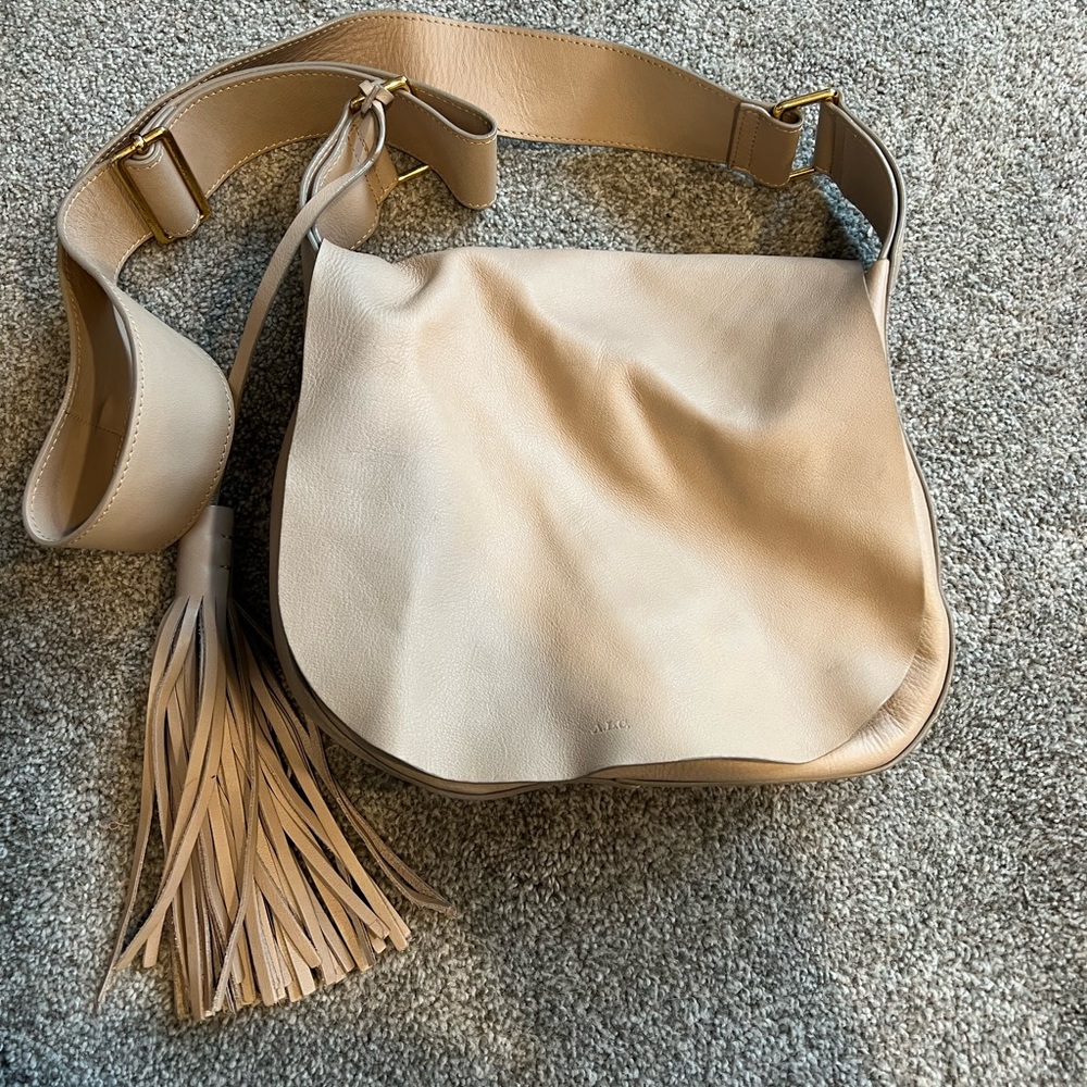 A.L.C Leather Tassle-Accented Crossbody